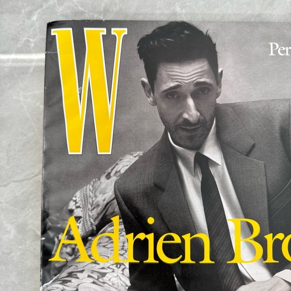 W 2 Magazine Bundle - Timothee Chalamet And Adrien Brody - Picture 8 of 11